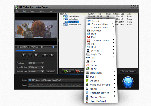 Free Video Converter Factory Overview