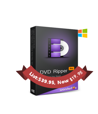 WonderFox DVD Ripper Pro 100% FREE, List Price $39.95