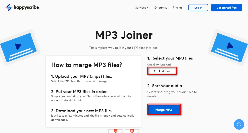 happyscribe MP3 Joiner