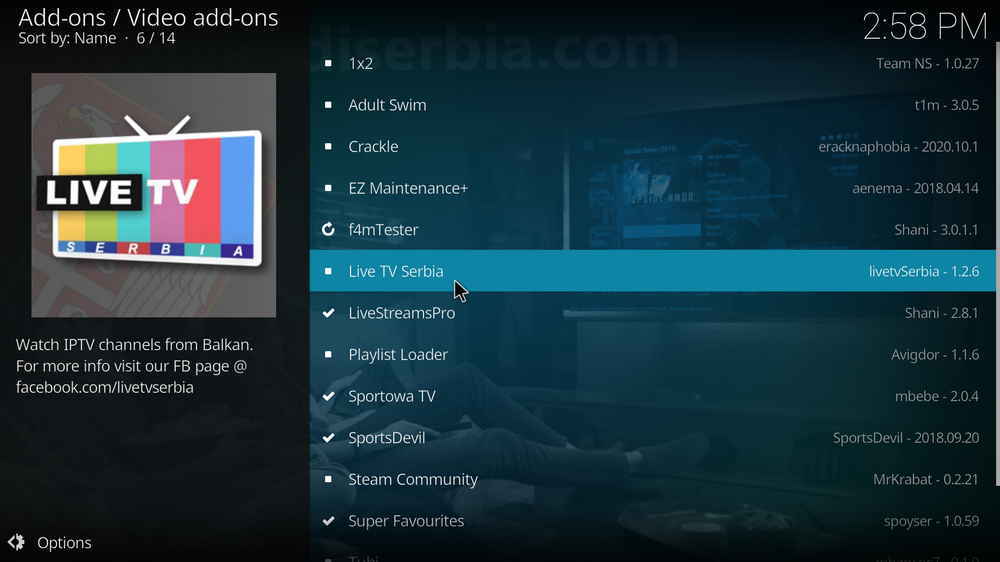Select Live TV Serbia