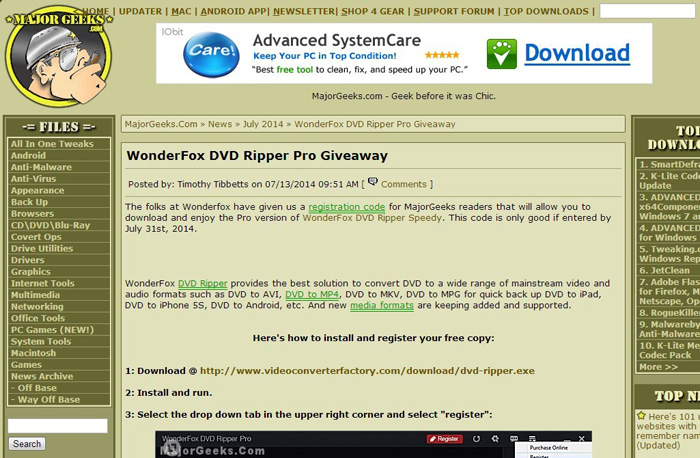 DVD Ripper Giveaway