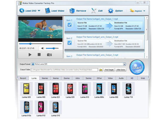Nokia Video Converter Factory Pro Overview