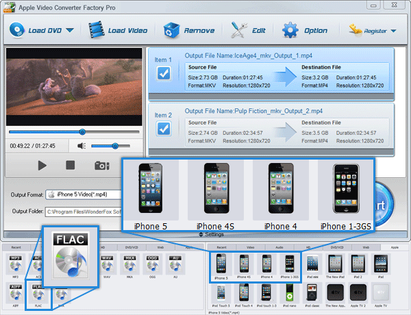 FLAC to iPhone Converter
