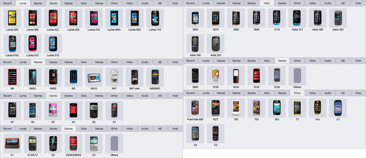 Nokia video converter factory pro support converting video to all of Nokia cell phone