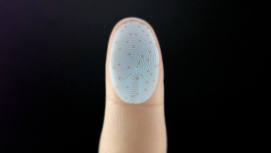 Touch ID fingerprint sensor embedded in ipad Air 2