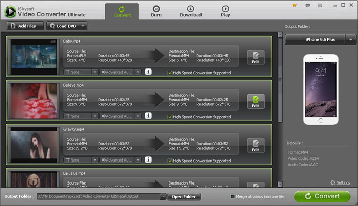The smart multimedia tool iSky Video Converter Ultimate