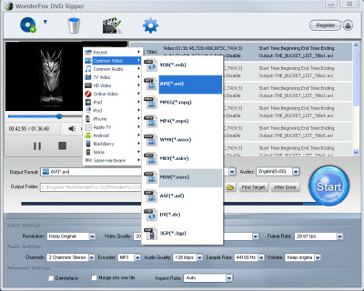 WonderFox DVD Ripper