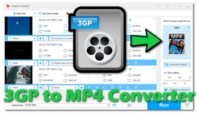 3GP to MP4 Converter