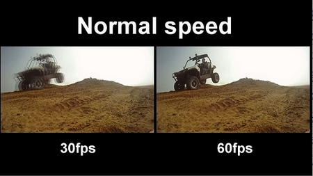 30fps and 60fps