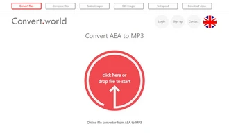 Convert AEA to MP3 Online