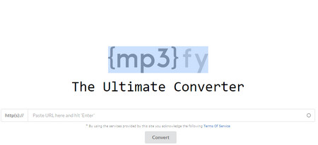 Anything MP3 Conversion with MP3FY