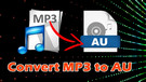 Convert MP3 Files to AU