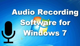Windows 7 Audio Recorder