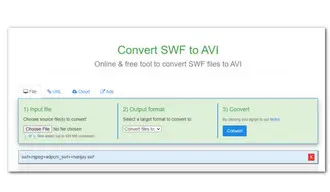 Convert SWF with FreeFileConvert 
