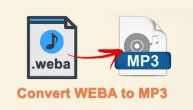 Convert WEBA to MP3