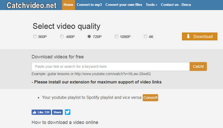 www.google.com Video Download with Catchvideo.net