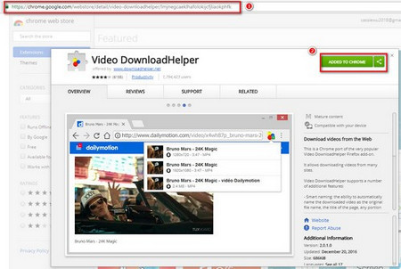 Download Veoh video on chrome