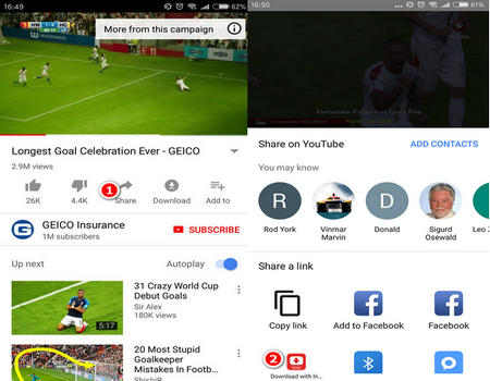 Android Download YouTube Videos