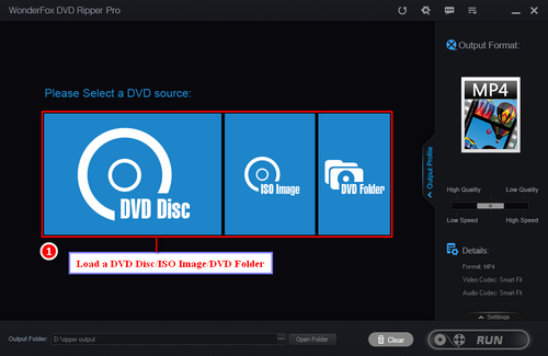 Load Source File into DVD PSP Converter