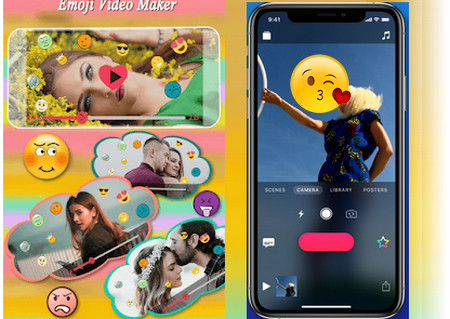Add Emoji to Video with Mobile APP