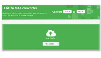 Online FLAC to M4A Converter