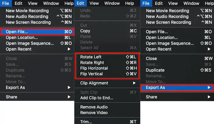 Rotate Video on Mac