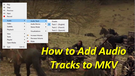 Add Audio Track to MKV