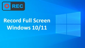 Record Full Screen on Windows 10
