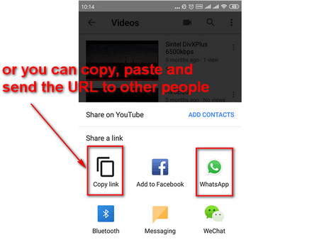 How to Share YouTube Video on WhatsApp