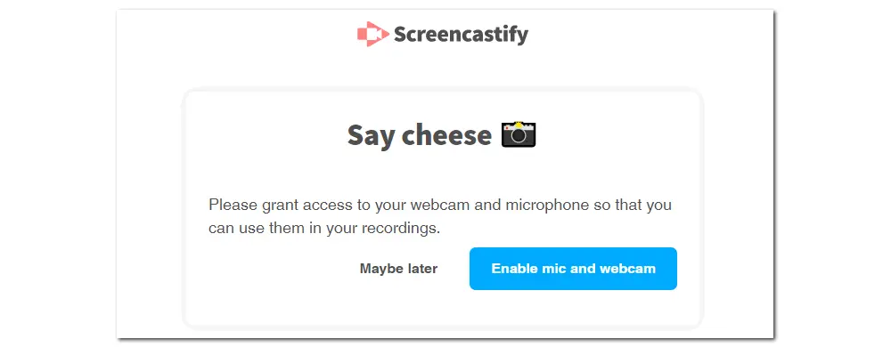 Sign in to Screencastify