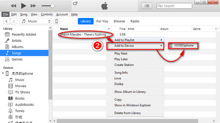 Transfer MP3 File to iPhone by iTunes