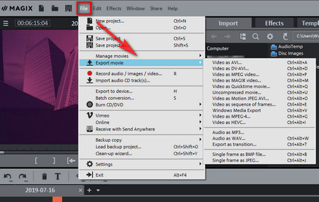 Export MVP Videos to MP4