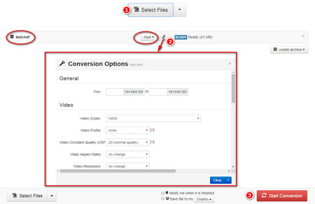 How to Convert MXF to MP4 Online