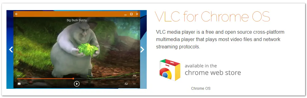 Play MP4 on Chromebook Using VLC