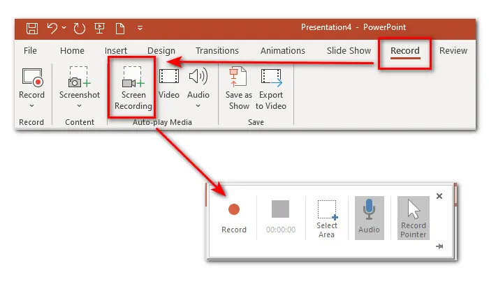 How to Record on PowerPoint