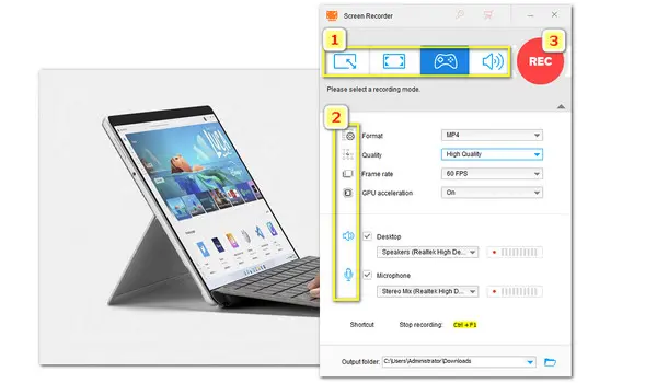 How to Screen Record on Microsoft Surface