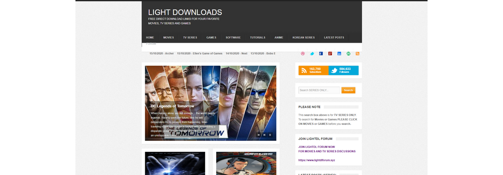 Light Downloads - Best Site to Download Series