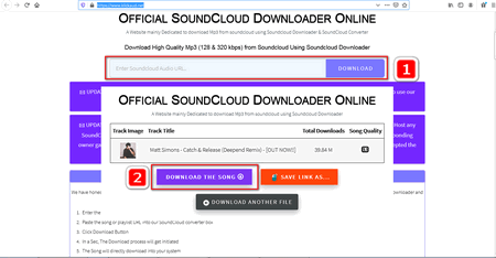 Online SoundCloud Ripper - KlickAud