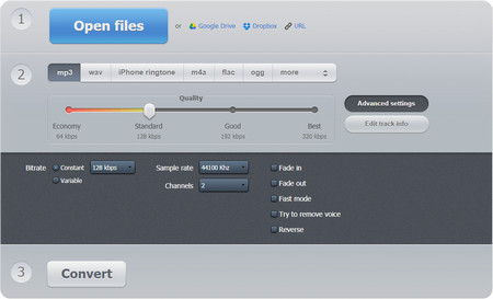 Lower Audio Size by online-audio-converter