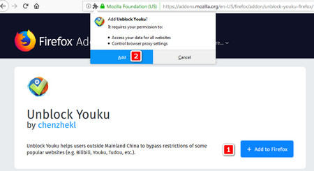 Solve “Block Youku” via Extension