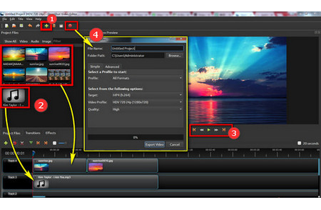 How to Add Your Own Audio to a YouTube Video on Openshot