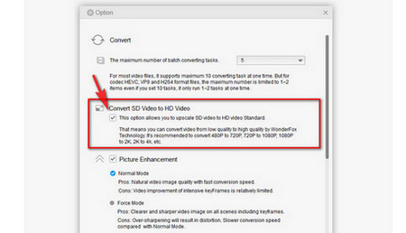 How to Activate Video Resolution Enhancer
