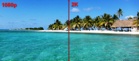 Enhance 1080p to 2K