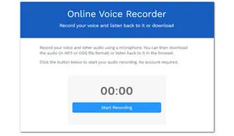 Substitute for Vocaroo Voice Recorder