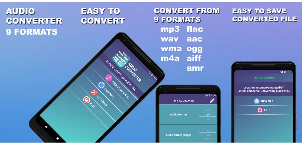 WAV Audio Converter for Android