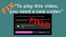 To Play This Video, You Need a New Codec