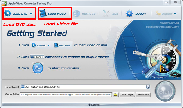 Add video, flash or DVD to software and wait for converting to iPad