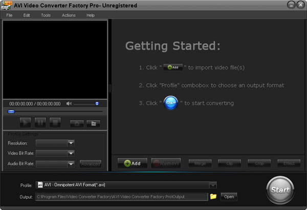 AVI Video Convertor