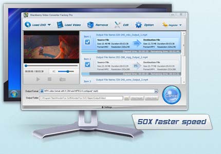 WonderFox Blackberry Video Converter Factory Pro 
