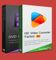 WonderFox DVD Ripper Pro and HD Video Converter Factory Pro